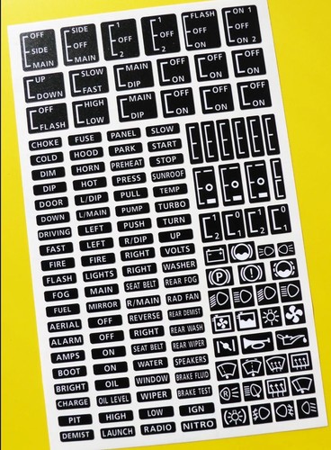 Dashboard custom sticker decal - custom,