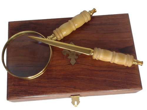 Letter opener magnifying - magnifying, glass