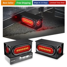 2 PCS Steel Trailer Light
