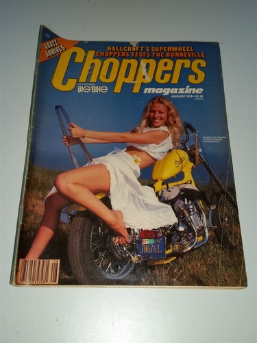 Chopper magazine august 1978 - chopper,