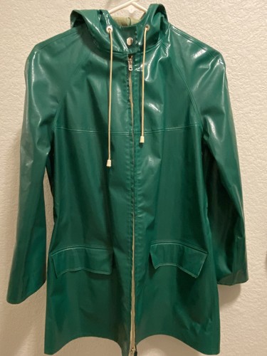 Vintage rukka shiny - green, pvc