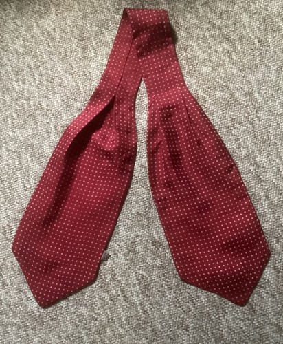 Men silk ascot cravat - cravat, ties