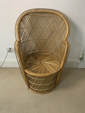 Vintage 70s Wicker Rattan