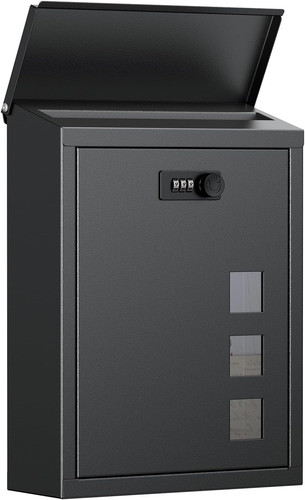 Wall mount mailbox - wall, large