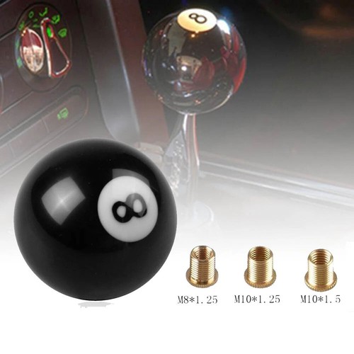 Black car pool ball gear - ball,