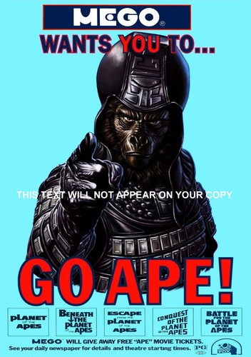 Mego toys ape urko - ape, !