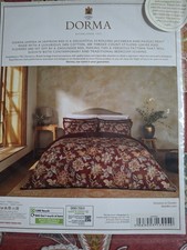 Dorma Samira Saffron Red Super King Quilt Set 