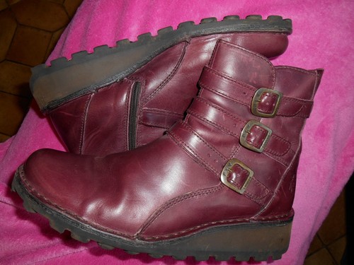 Fly london burgundy - fly, 3