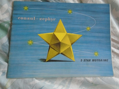 Ford consul zephyr - ford, brochure