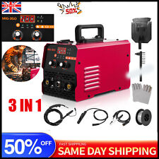 3IN1 MIG WELDER INVERTER 350Amp MMA GASLESS TIG ARC/MIG WELDING MACHINE 220V