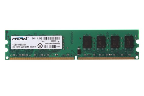 Crucial 2gb pc2 - 2g, pc2-6400