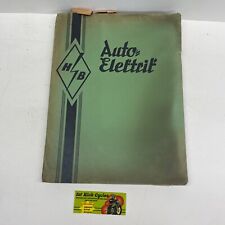 VINTAGE H&B AUTO ELECTRIC