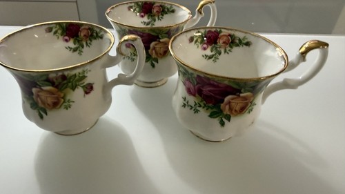 Three old royal albert - three,