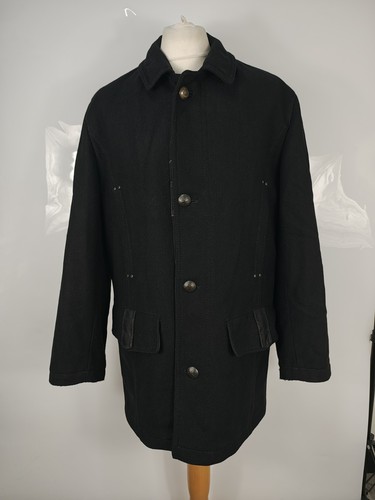 Bugatti men black wool - black,