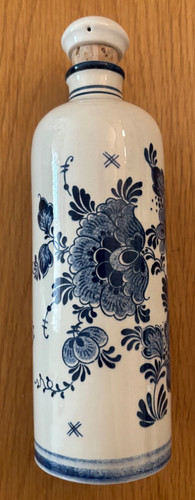 Vintage delft blue bols bottle - vintage,