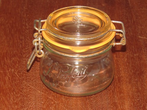 Vintage glass kilner - glass, jar