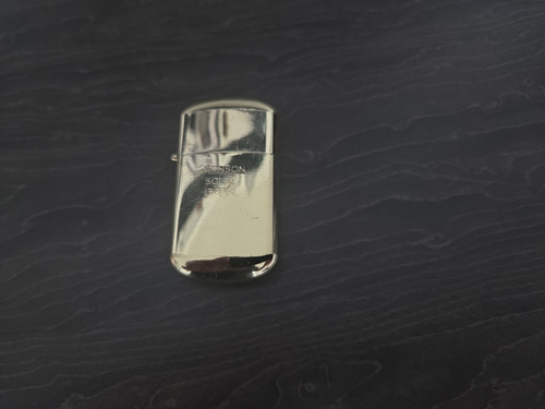 Ronson solid brass petrol - solid,