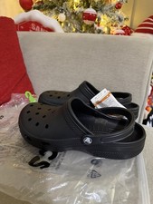 Mens Black crocs uk size 10