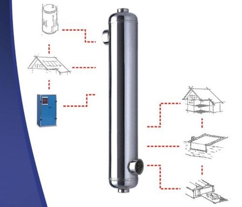 Steel swimming pool heat - steel,