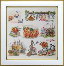 VDV Summer Harmony Counted Cross Stitch Kit