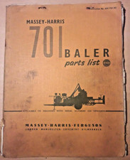 Massey Harris 701 Baler Parts List