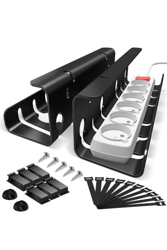 Pack under desk - desk, cable