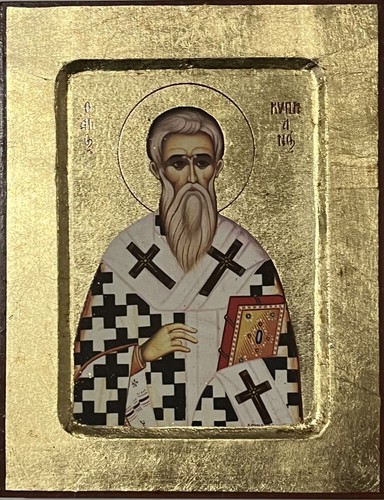 Icon hieromartyr cyprian - icon,