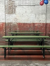 Beer Table Bench Set Folding