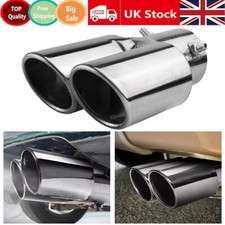 Car Tailpipe Twin Exhaust Tip