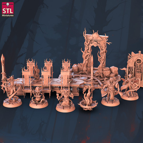 Large hexenzirkel miniature - large,