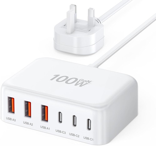 Usb charger 100w - usb, 6-port