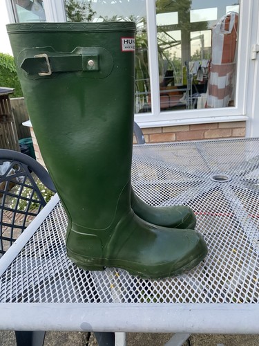 Hunter men wellies 6 used - men's,
