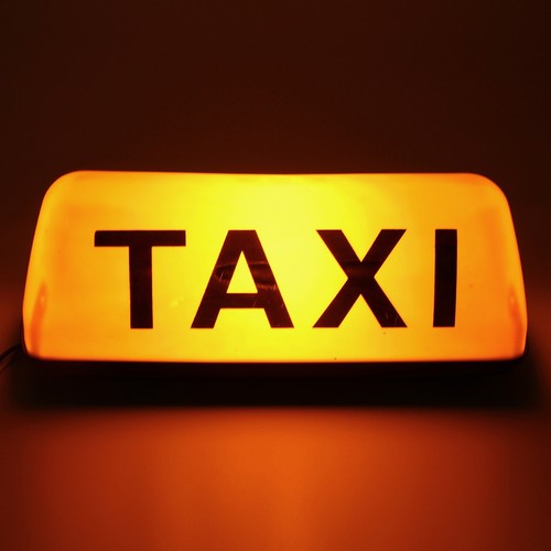 12v taxi top light roof - 12v,