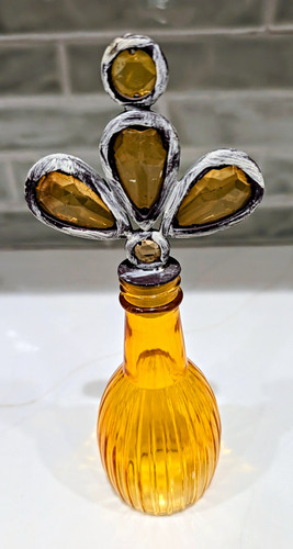 Vintage avon amber glass - vintage,