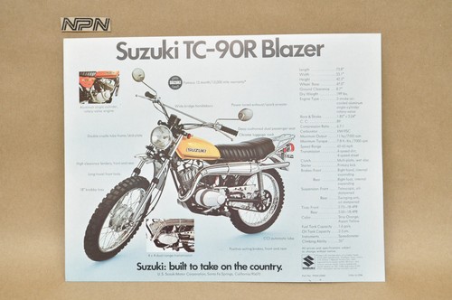 Vintage nos 1971 suzuki tc90 - tc90, r