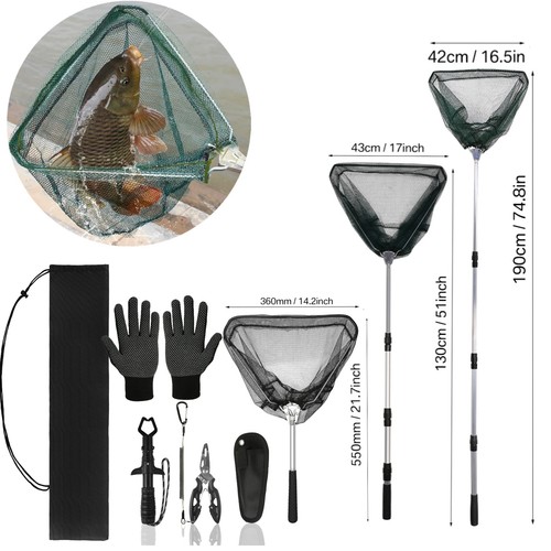 Landing net telescopic - landing,