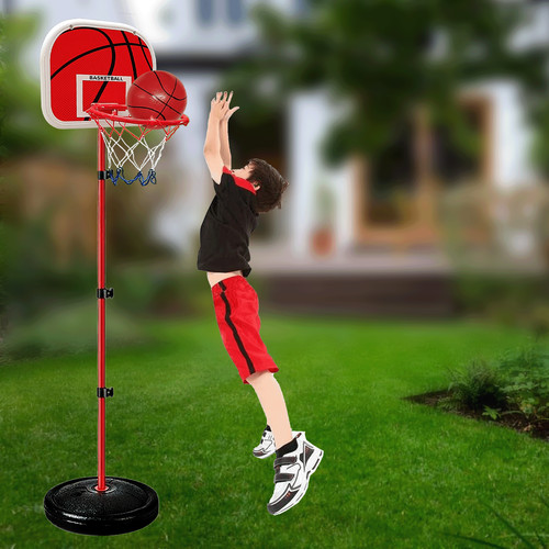 Basketball hoop and - hoop, full