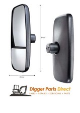 Double Universal Mirror Wide Angle Lorry  Digger HGV Coach Tractor