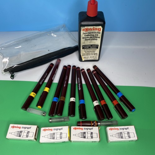 Rotring isograph drawing pens - isograph,