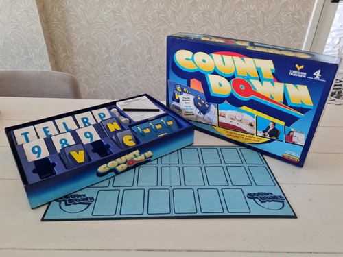 Countdown board game complete - board,