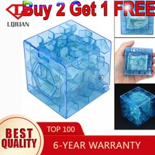 3D Cube Puzzle Money Maze Bank