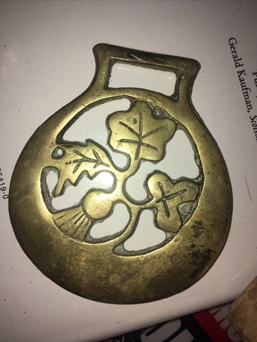 Vintage brass x 3 - 3/8",
