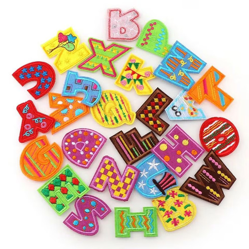 Letter patch patches iron - patch, /