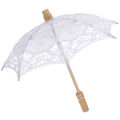 Bride parasol lace wedding - bride,