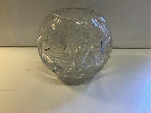 Vintage lead cut crystal glass - lead,
