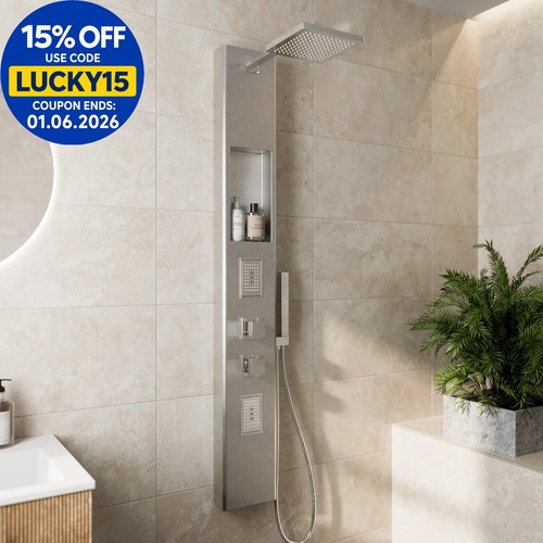 Thermostatic shower tower - thermostatic,