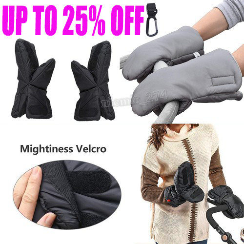 Pram pushchair warm gloves - pram,