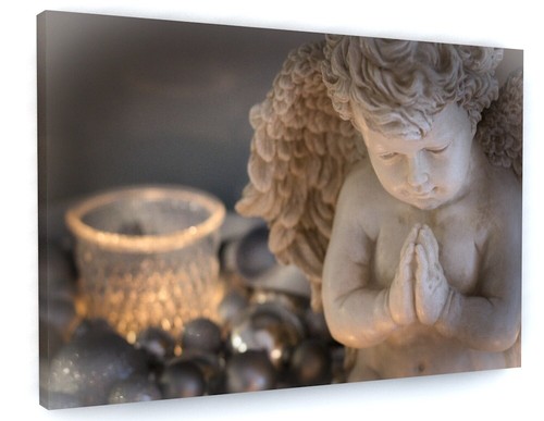 Cherub angel canvas picture - cherub,