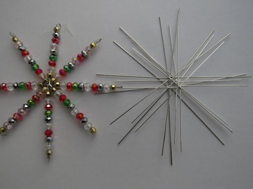 50x snowflake wire frame - 5-50x,
