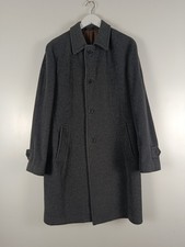M&S Tweed Coat Mens Size Small